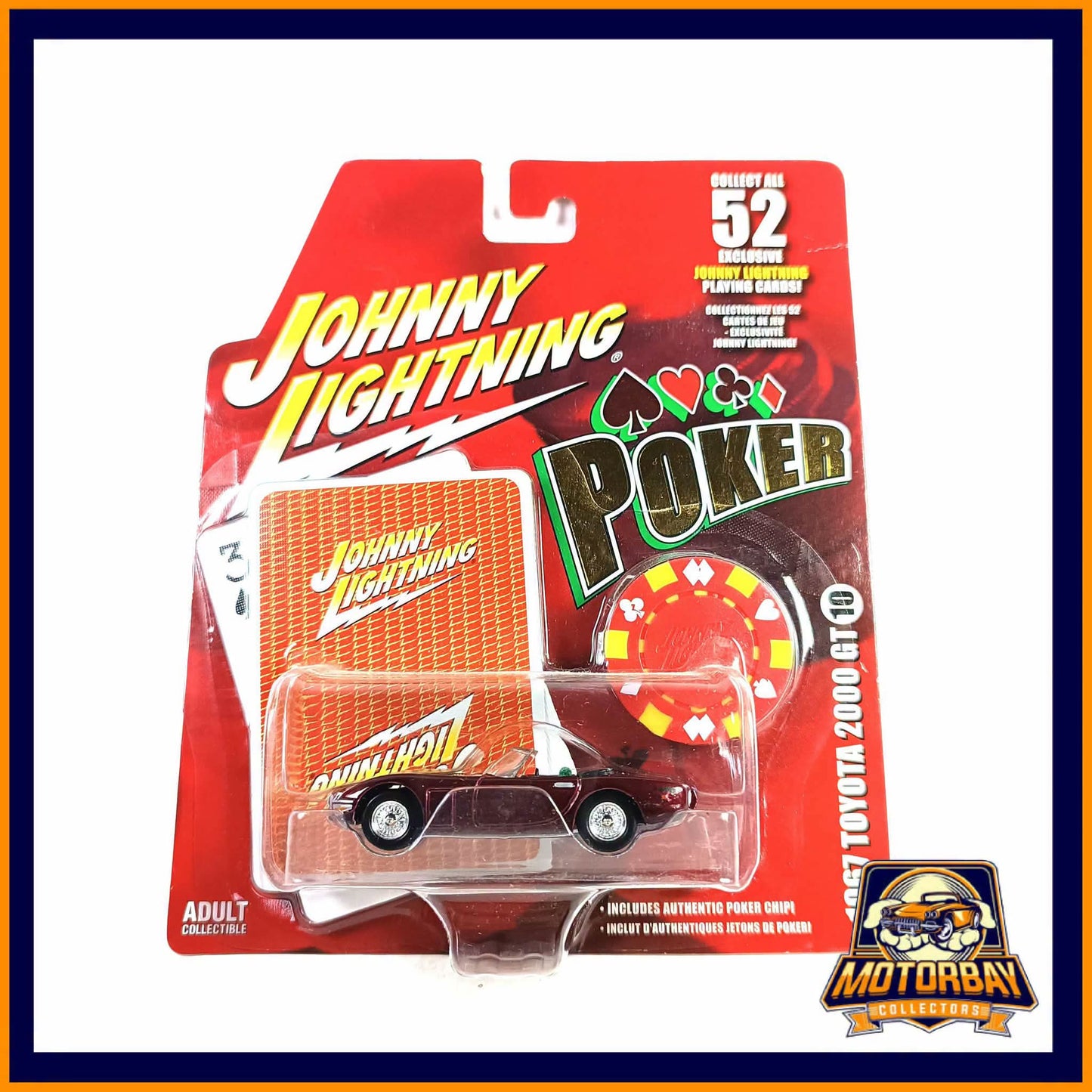 Johnny Lightning 1/64 1967 Toyota 2000 GT