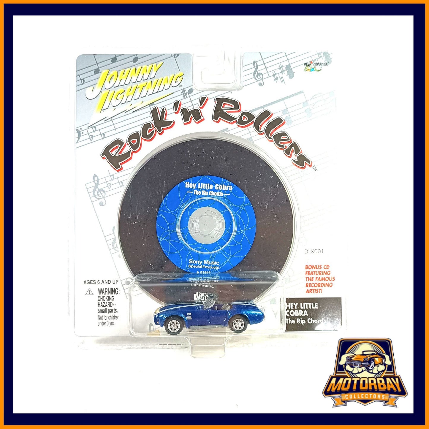 Johnny Lightning 1/64 Hey Little Cobra The Rip Chords