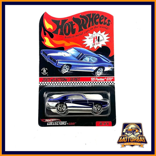 Hot wheels RLC 1/64 69 Pontiac gto