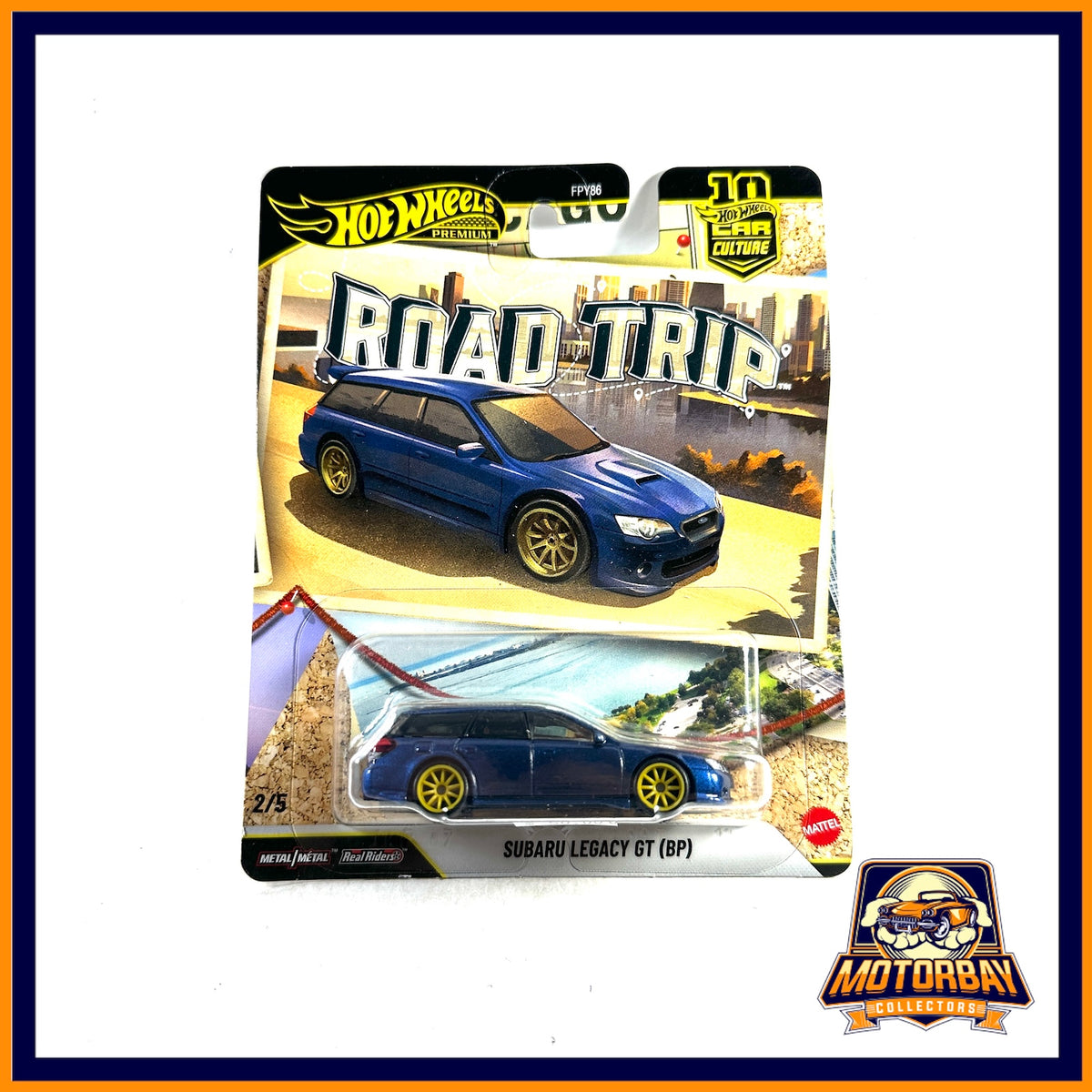 Hot wheels car culture premium 1/64 road trip Subaru Outback