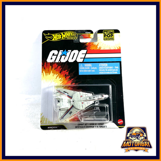 Hot Wheels pop culture premium 1/64 GI Joe combat jet F-14 tomcat