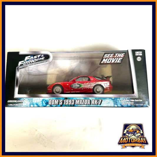Greenlight 1/43 Mazda rx7 fast and furious