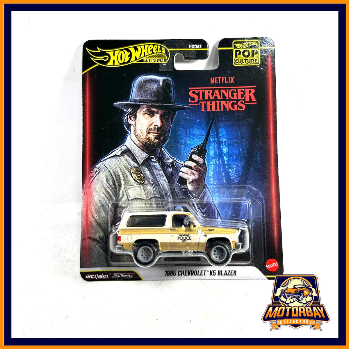 Hot wheels pop culture premium 1/64 stranger things Chevrolet blazer k5