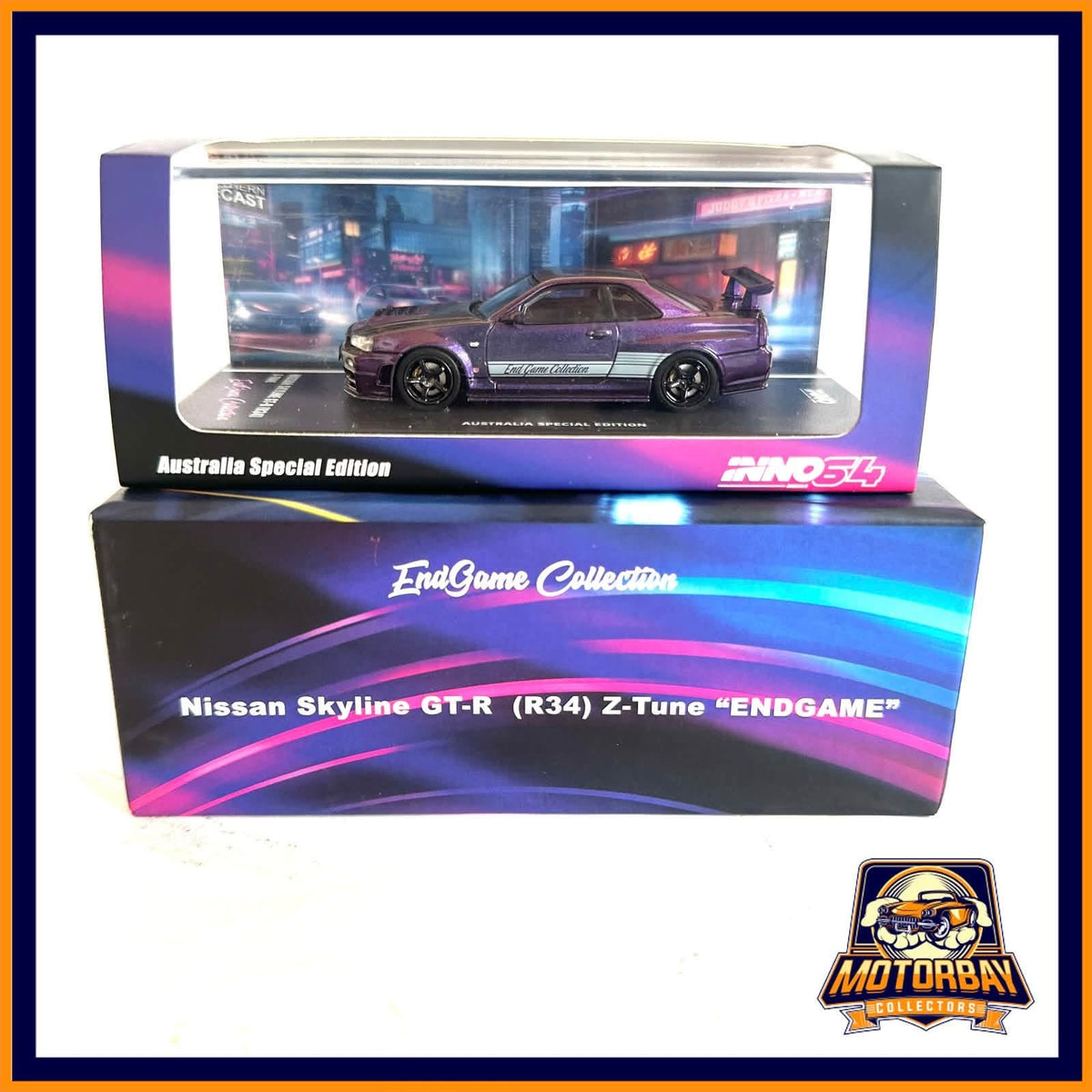 Inno64 1/64 Nissan skyline r34 Australia special edition