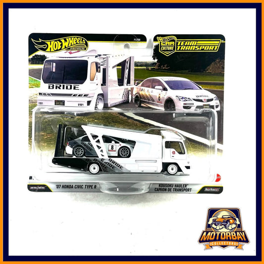 Hot wheels team transport car culture 1/64 Honda civic type r