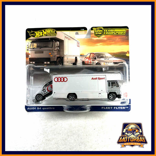 Hot wheels Premium Team transport car culture 1/64 Audi s4 Quattro