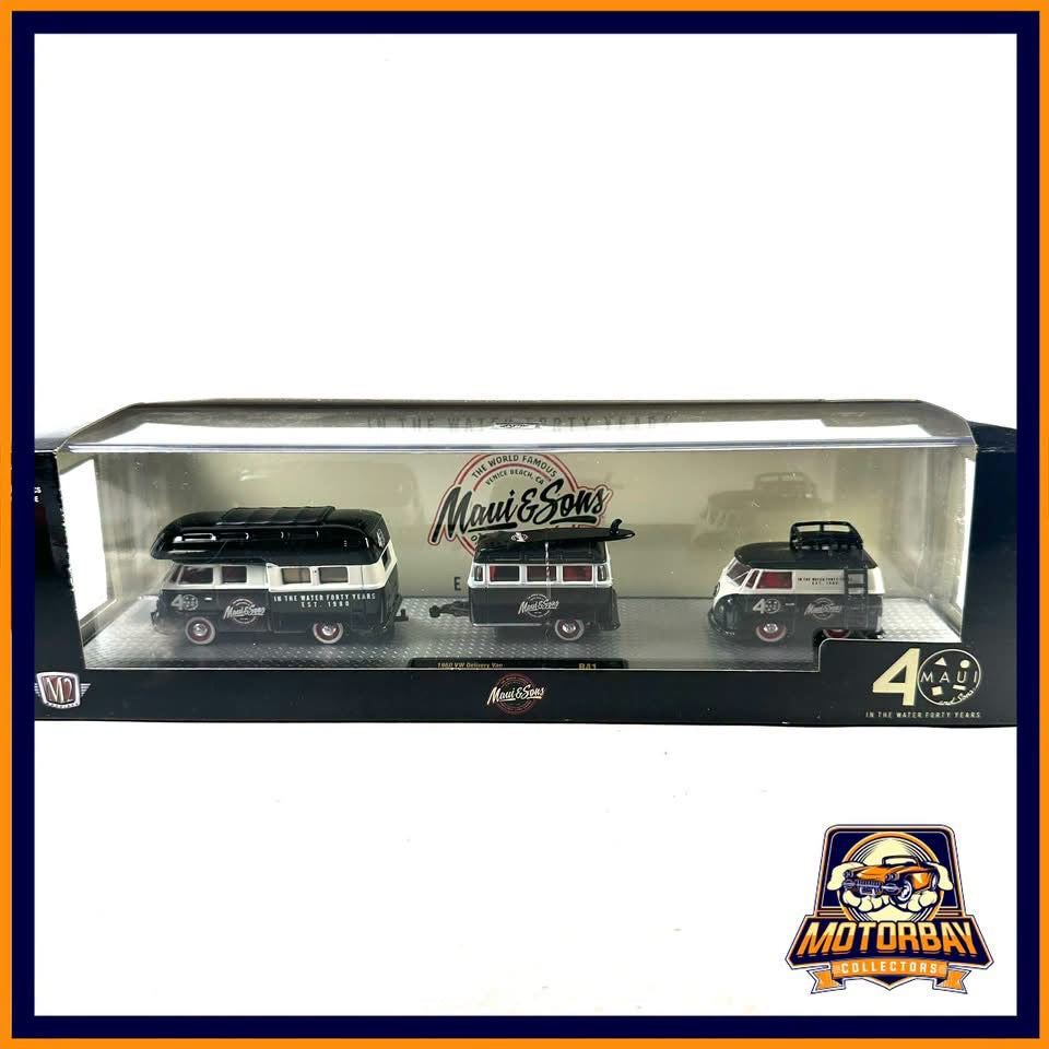 M2 1/64 set auto hauler Volkswagen van