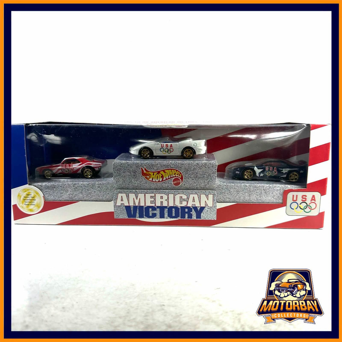 Hot wheels set edicion limitada 1/64 American victory Chevy Camaro