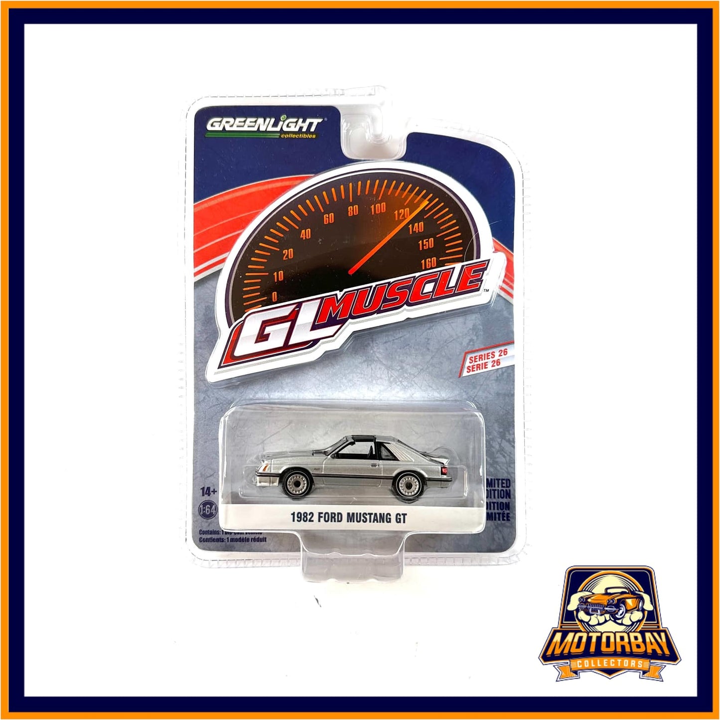 Greenlight 1/64 1982 Ford Mustang GT