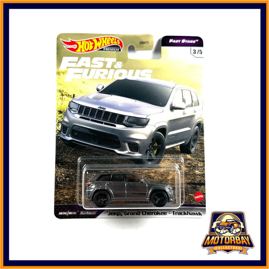 Hot Wheels 1/64 Rapidos y Furiosos Jeep Grand Cherokee-Trackhawk