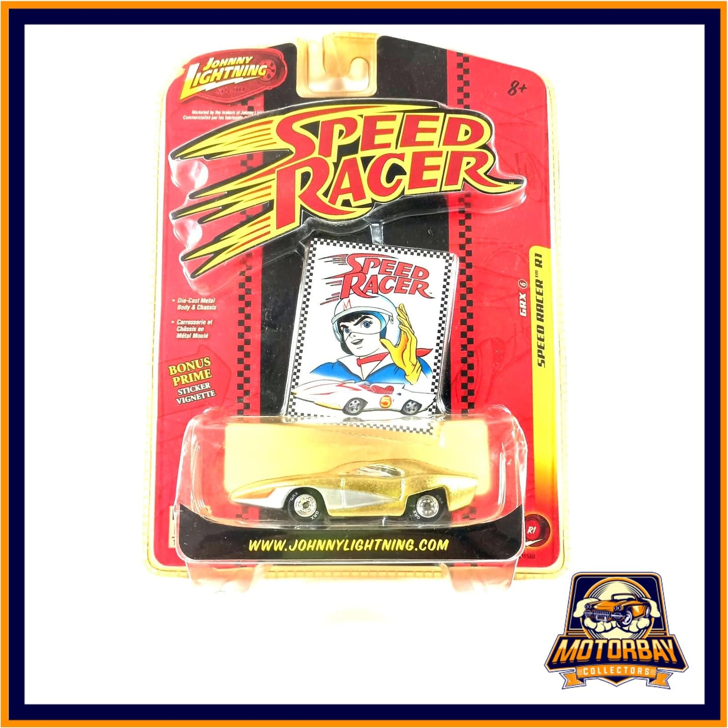 Johnny Lightning 1/64 Meteoro Speed Racer R1