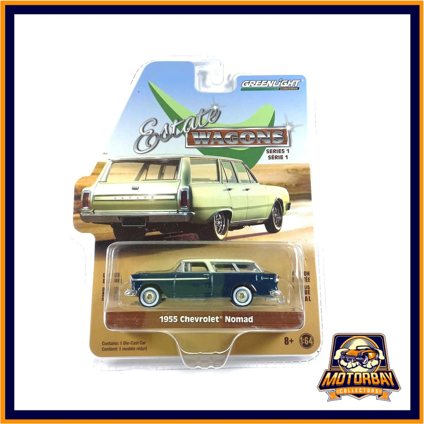 Greenlight 1/64 1955 Chevrolet Nomad