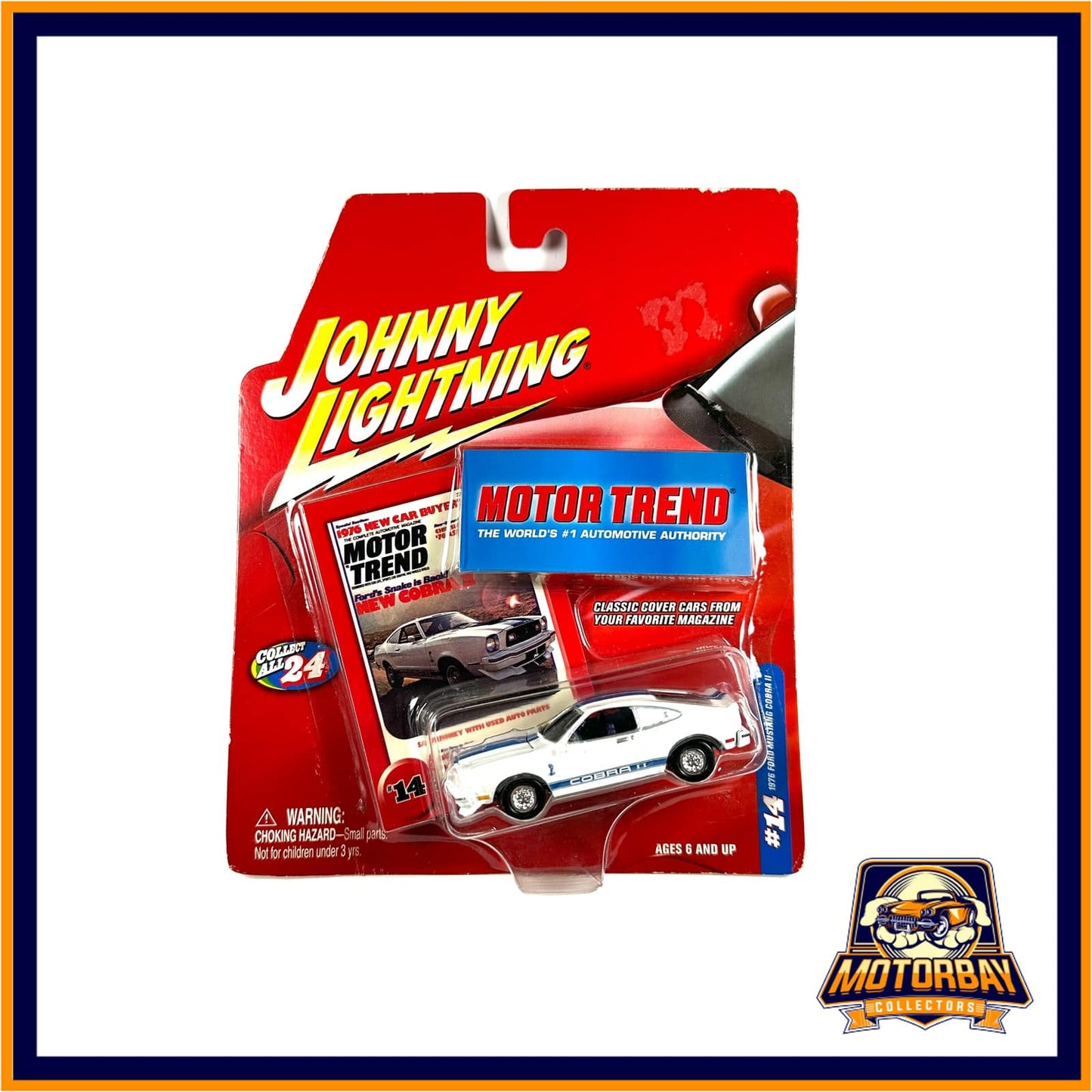 Johnny Lightning 1/64 1976 Ford Mustang Cobra