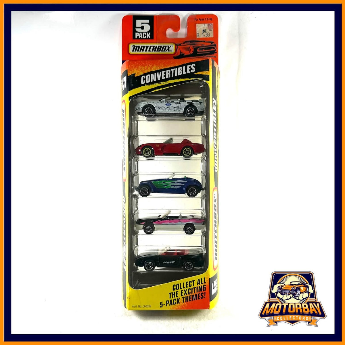Matchbox set 1/64 covertibles