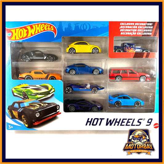 Hot Wheels 1/64Set Hot wheels 9