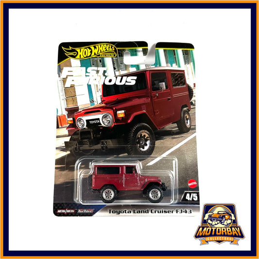 Hot Wheels 1/64 Rapidos y Furiosos Toyota Land Cruiser FJ43