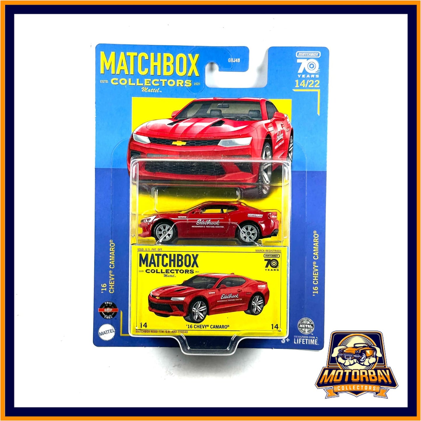 Matchbox 1/64 16 Chevy Camaro