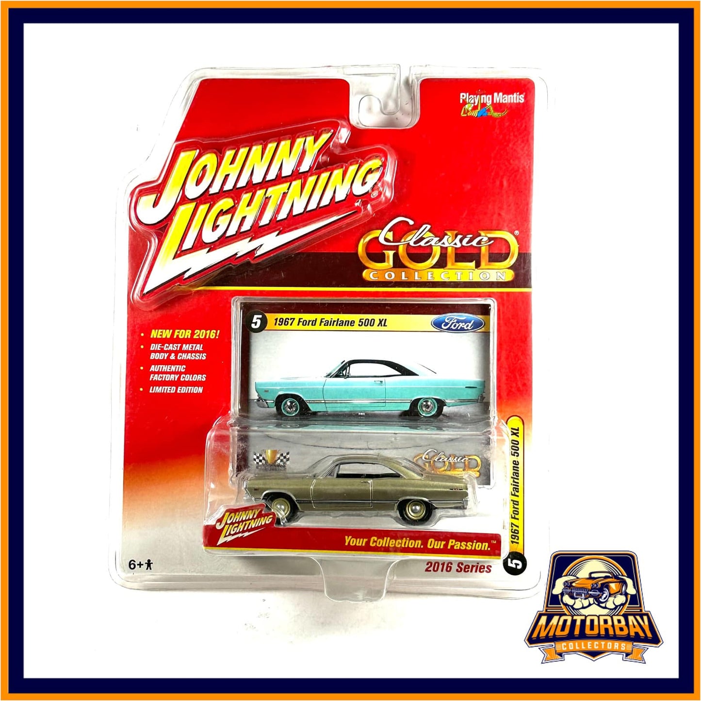 Johnny Lightning 1/64 1967 Ford Fairlane 500 XL