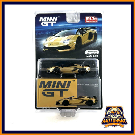 Mini GT 1/64 LAmborghini Aventador SVJ Roadster