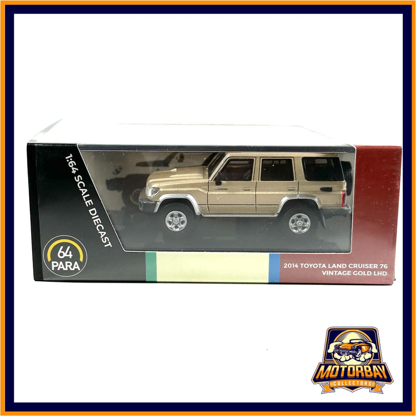 Para 64 1/64 2014 Toyota Land Cruiser 76 Vintage Gold