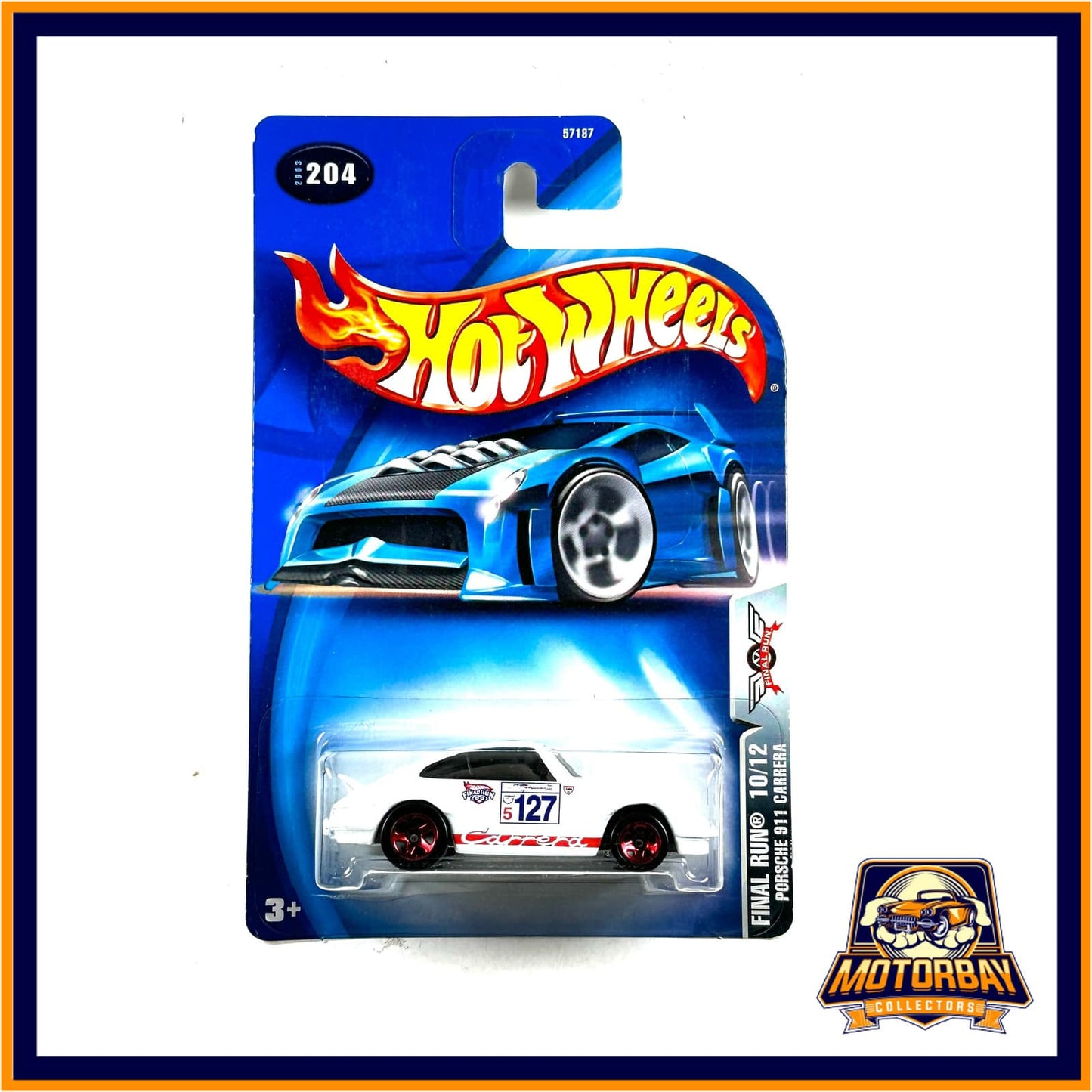 Hot Wheels 1/64 Porsche 911 Carrera