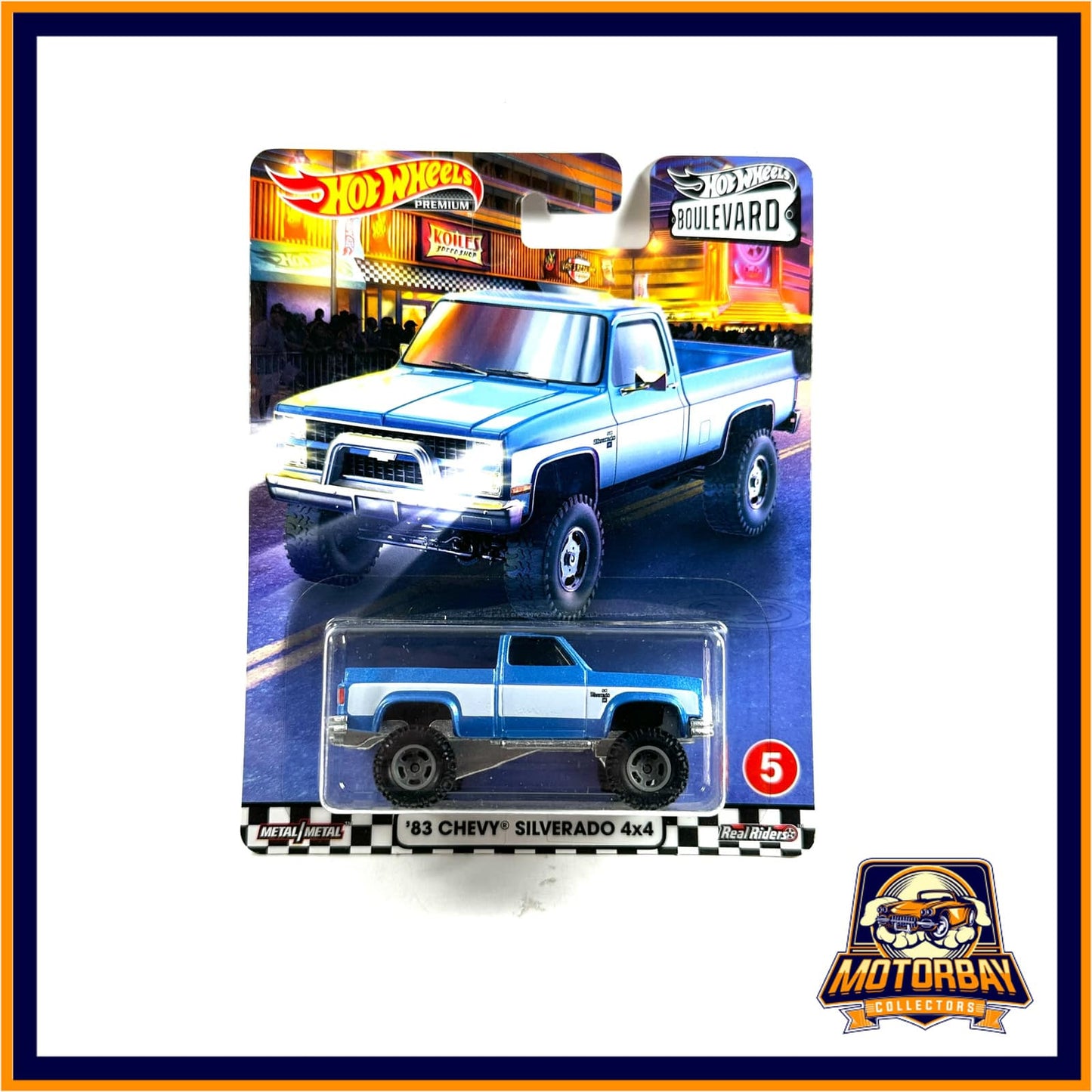 Hot Wheels 1/64 83 Chevy Silverado 4X4