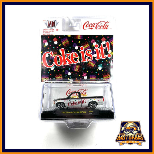 M2 1/64 Coca Cola 1992 Chevrolet C1500 SS