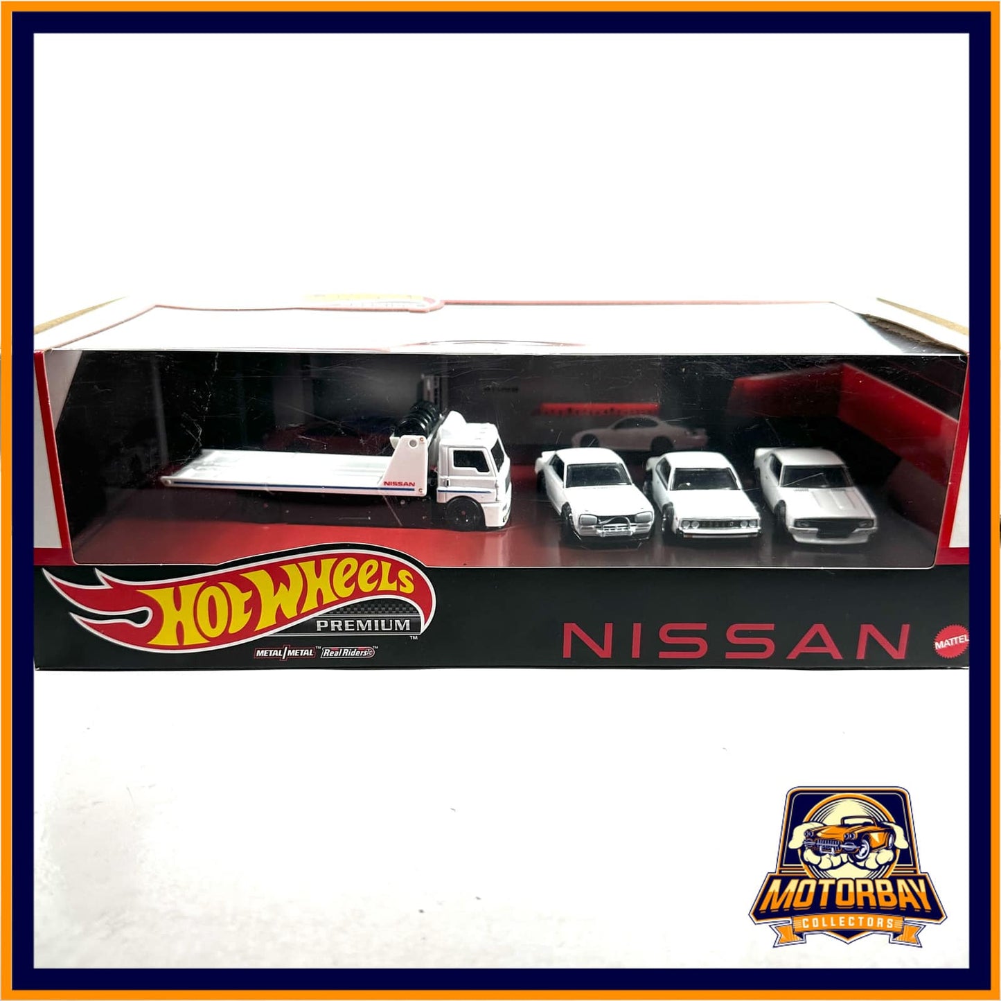 Hot Wheels 1/64 Diorama Nissasn Skyline 2000 GT-R LBWK & C210 & HT 2000 GT-X & Fleet Street