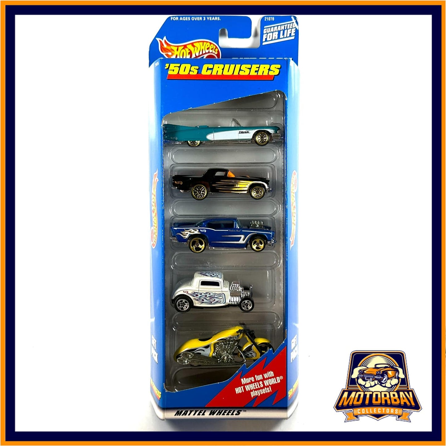 Hot Wheels 1/64 Pack 50s Cruisers