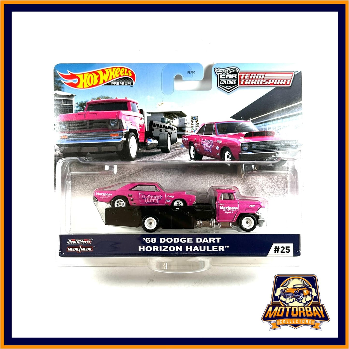 Hot Wheels 1/64 68 Dodge Dart & Horizon Hauler