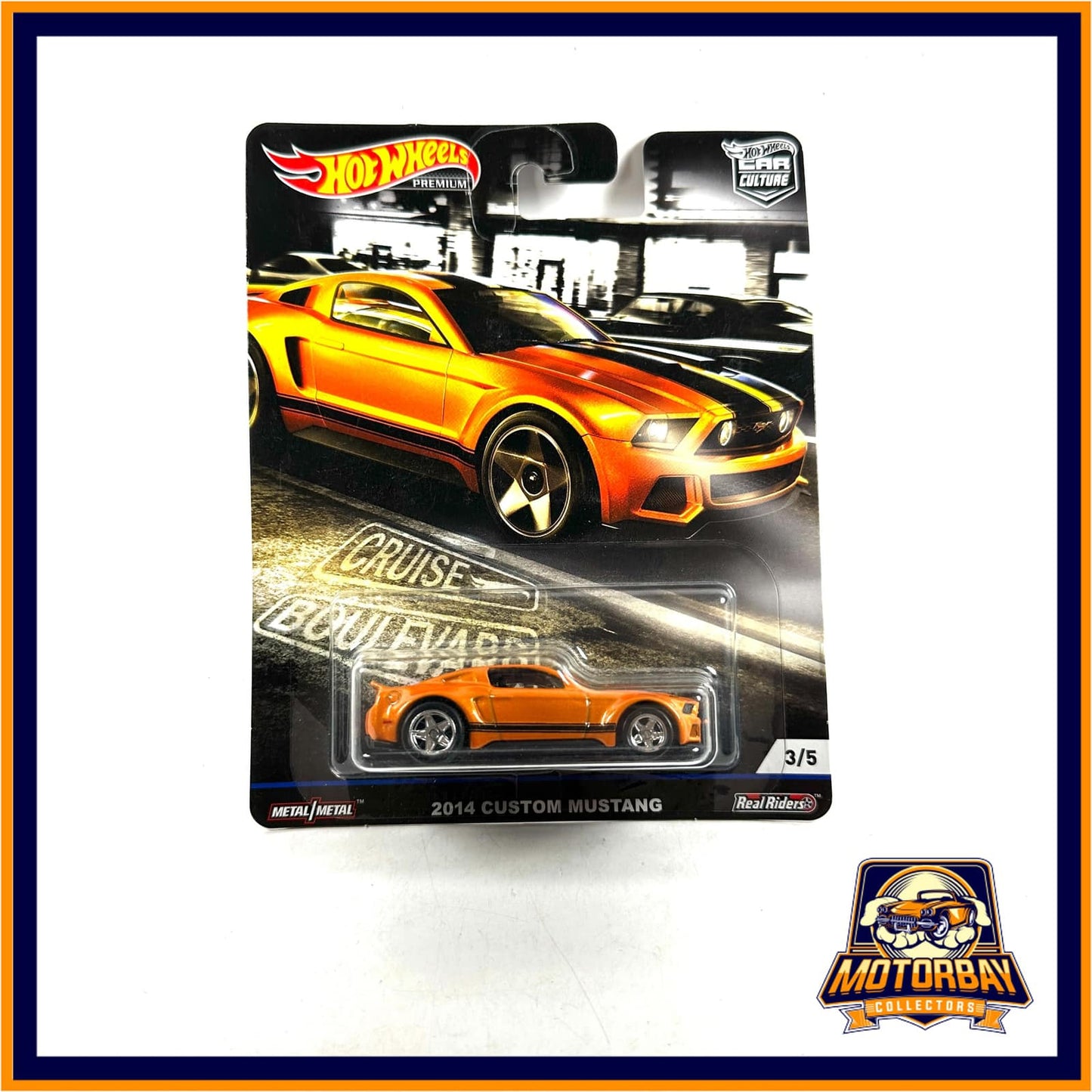 Hot Wheels 1/64 2014 Custom Mustang