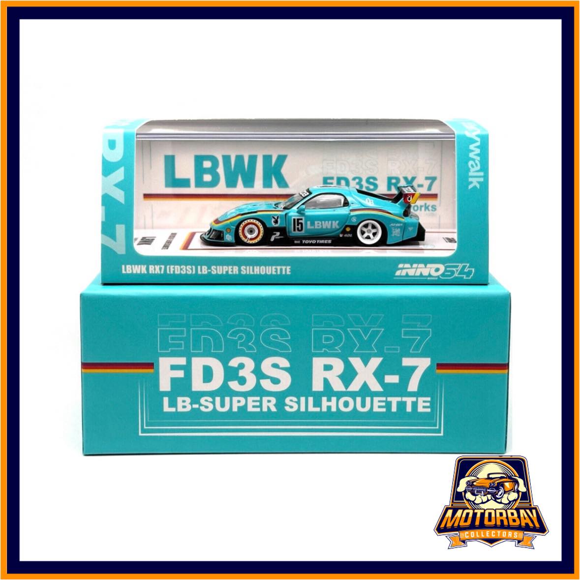 Inno 64 1/64 LBWK RX-7 LB-Super Silhouette