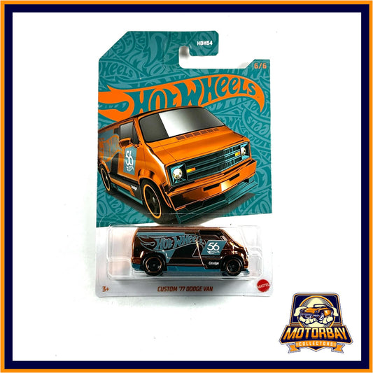 Hot Wheels 1/64 Custom 77 Dodge Van