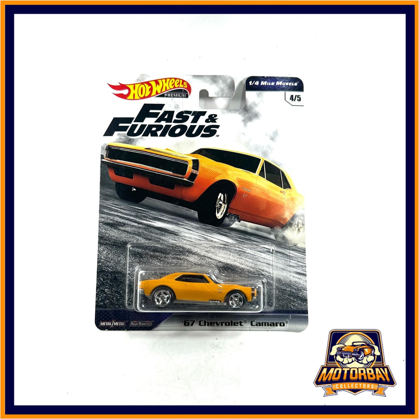 Hot Wheels 1/64 Rapidos y Furiosos 67 Chevrolet Camaro