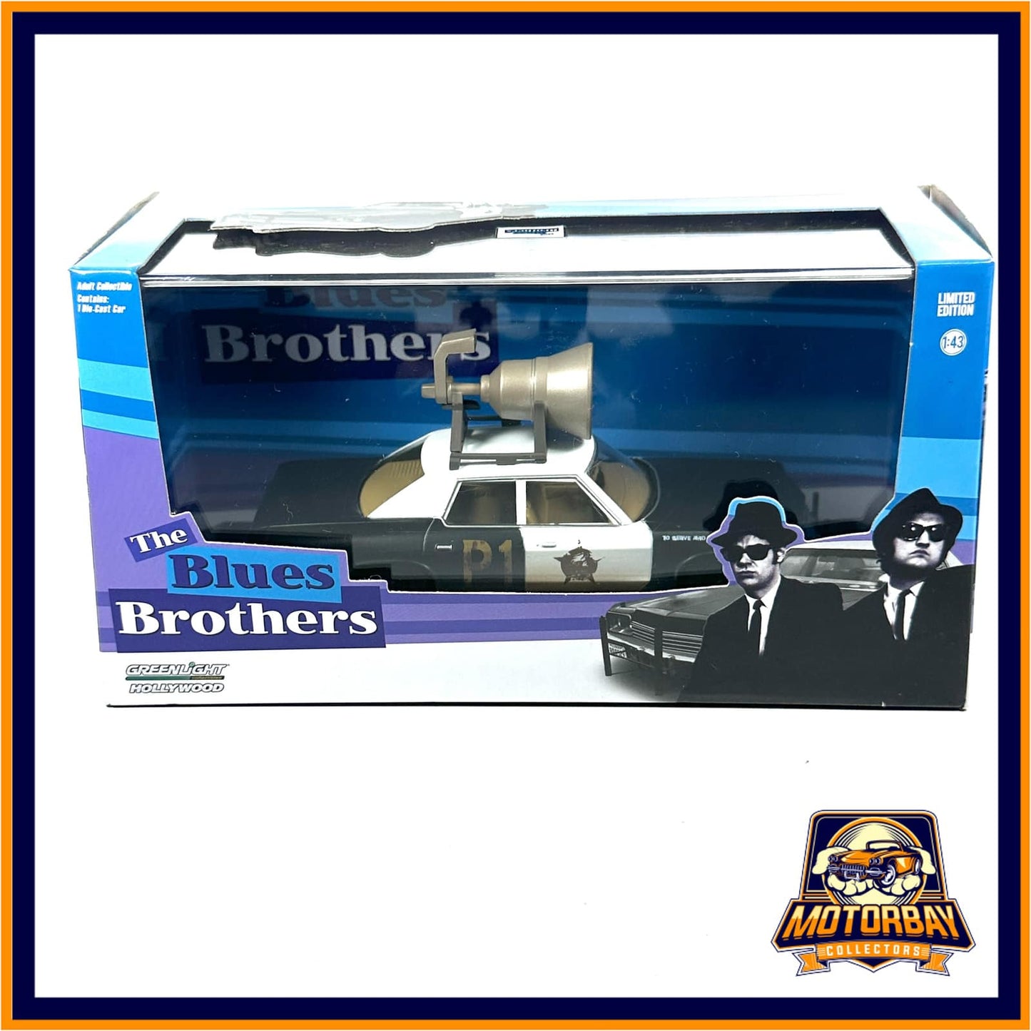 Greenlight 1/43 Dodge Monaco Police The Blues Brothers