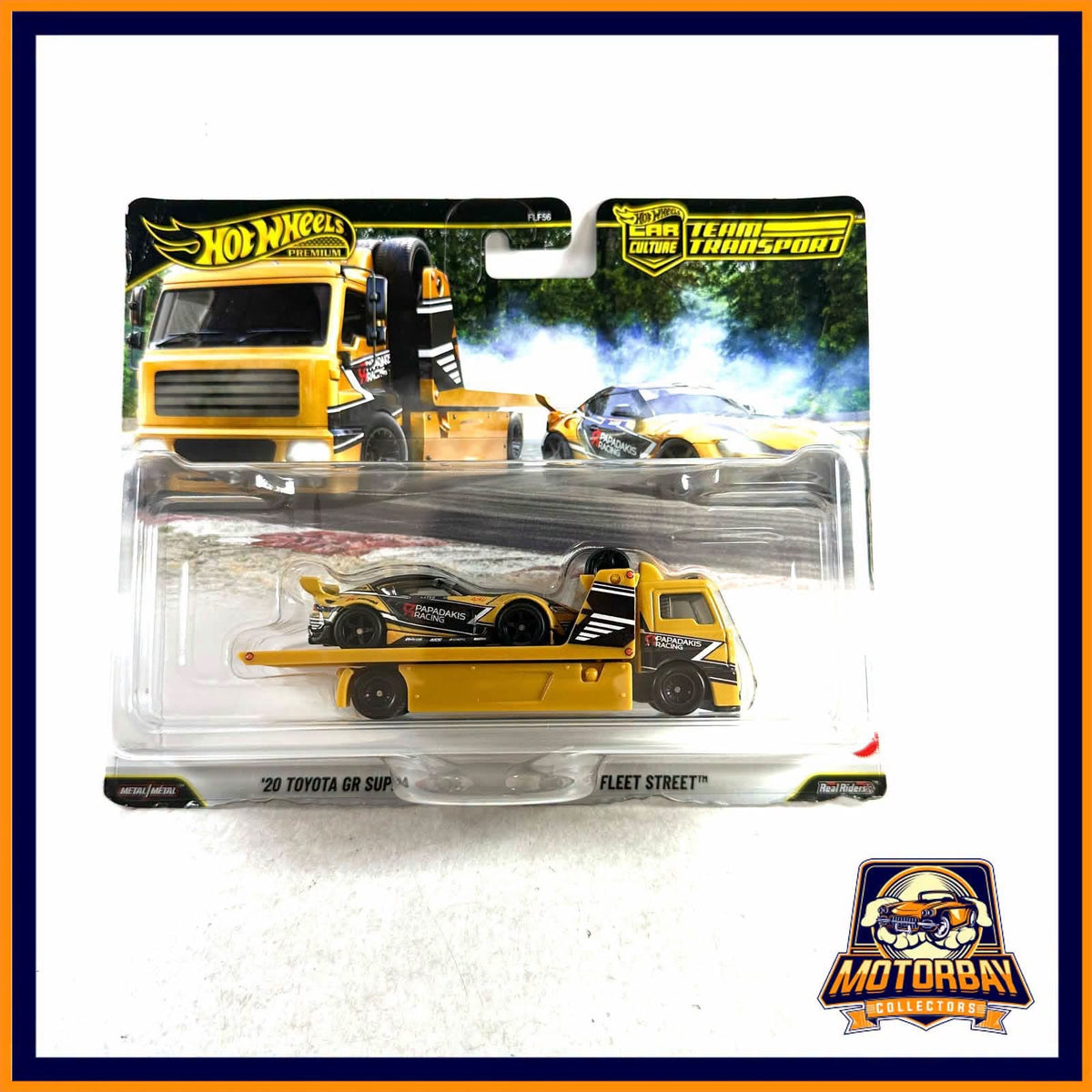 Hot wheels car culture team transport 1/64 Toyota supra Gr
