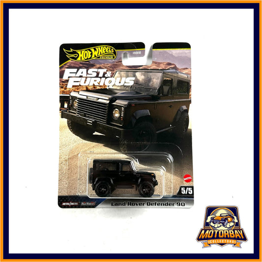 Hot Wheels 1/64 Rápidos y Furiosos Land Rover Defender 90