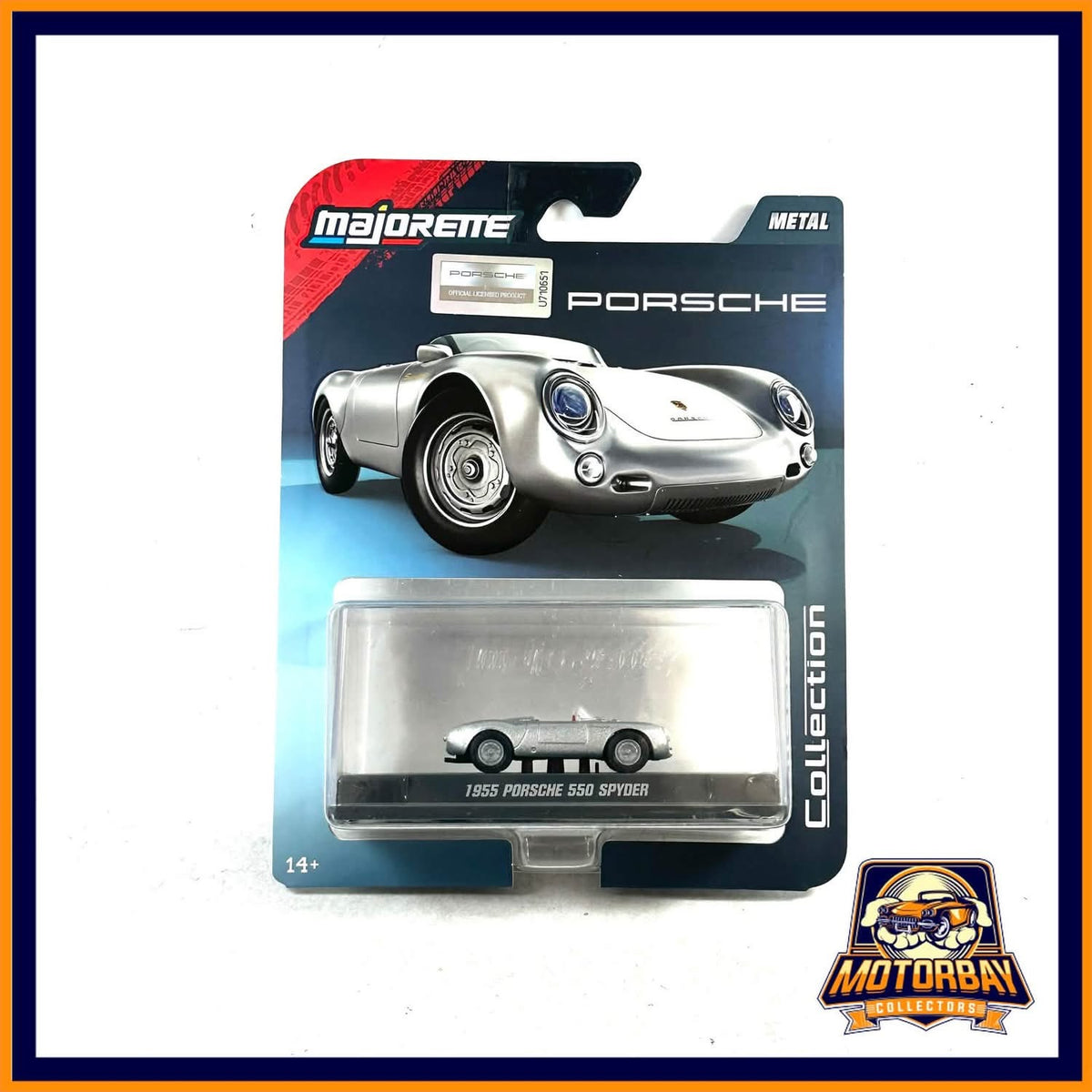 Majorette 1/64 Porsche 550 spyder