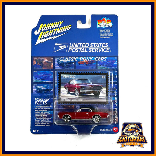 Johnny Lightning 1/64 1967 Mercury Cougar