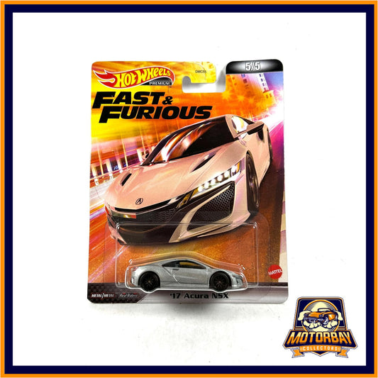 Hot Wheels 1/64 Rapidos y Furiosos 17 Acura NSX