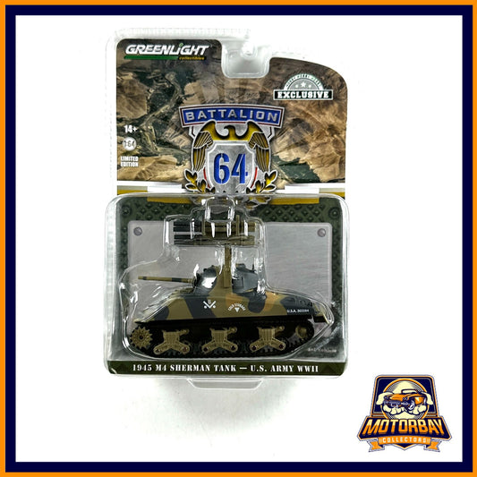 Greenlight 1/64 1945 M4 Sherman Tank