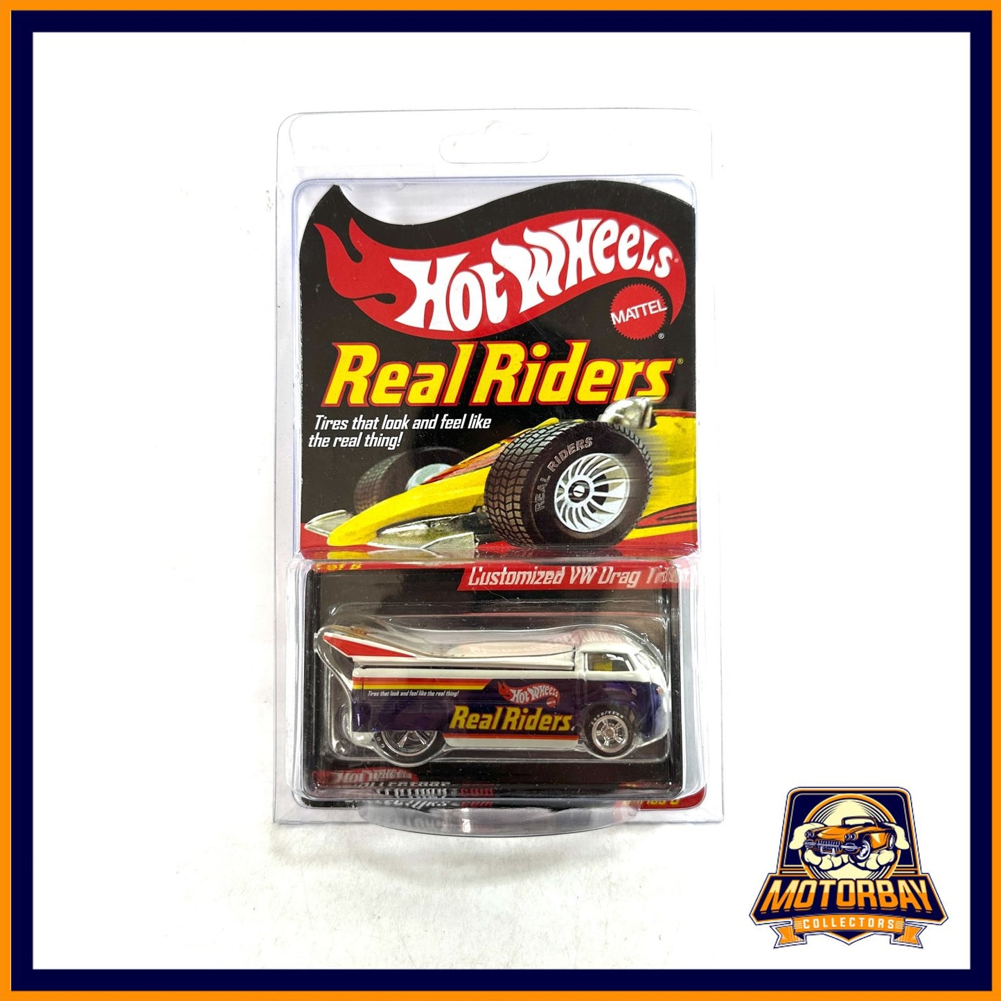 Hot Wheels 1/64 RLC Real Riders Customized VW Drag Truck