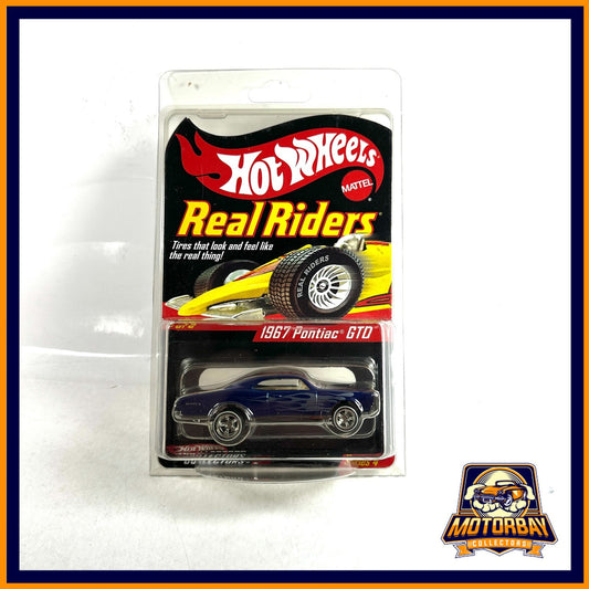 Hot Wheels 1/64 RLC Real Riders 1967 Pontiac GTO