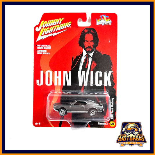 Johnny Lightning 1/64 John Wick 1969 Ford Mustang