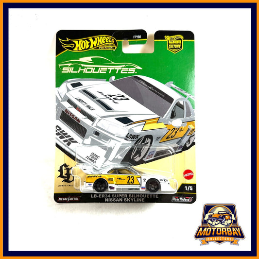 Hot Wheels 1/64 LB-ER34 Super Silhouette Nissan Skyline