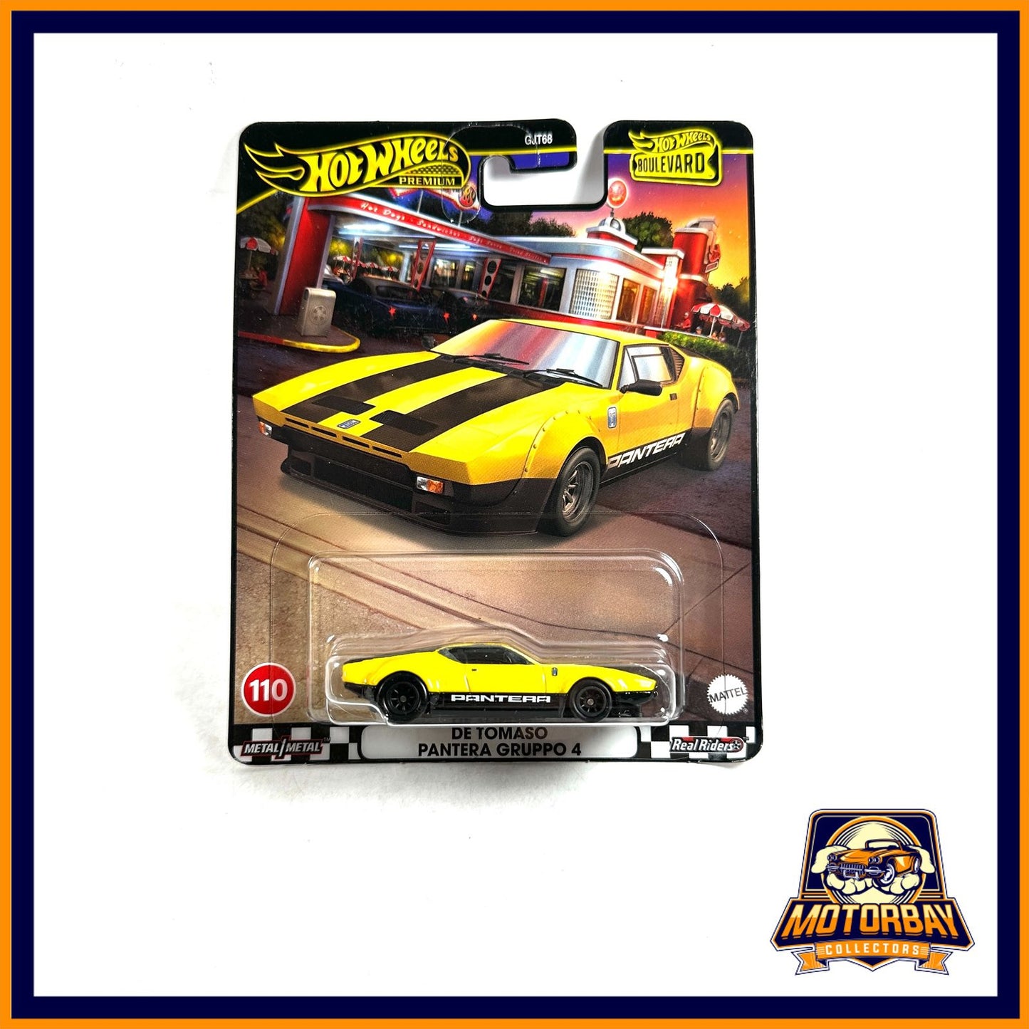 Hot Wheels 1/64 De Tomaso Pantera Gruppo 4