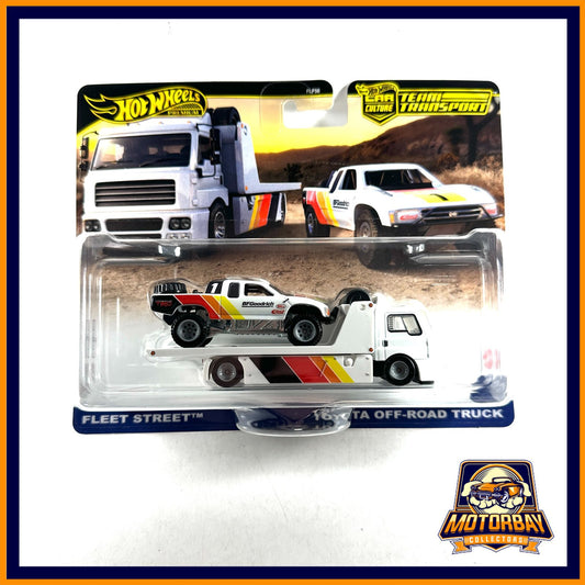 Hot Wheels 1/64 Team Transport Toyota Off Road Truck & Fleet Street