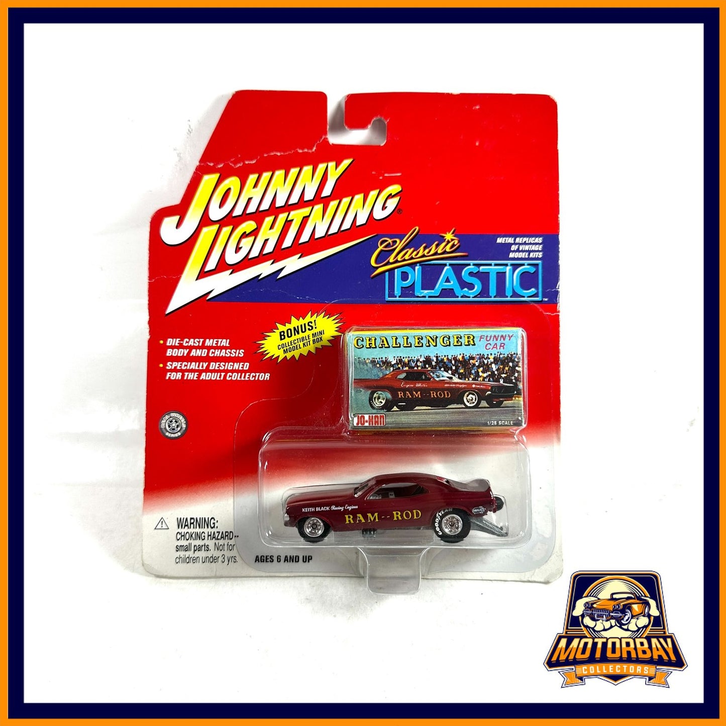 Johnny Lightning 1/64 Challenger Funny Car