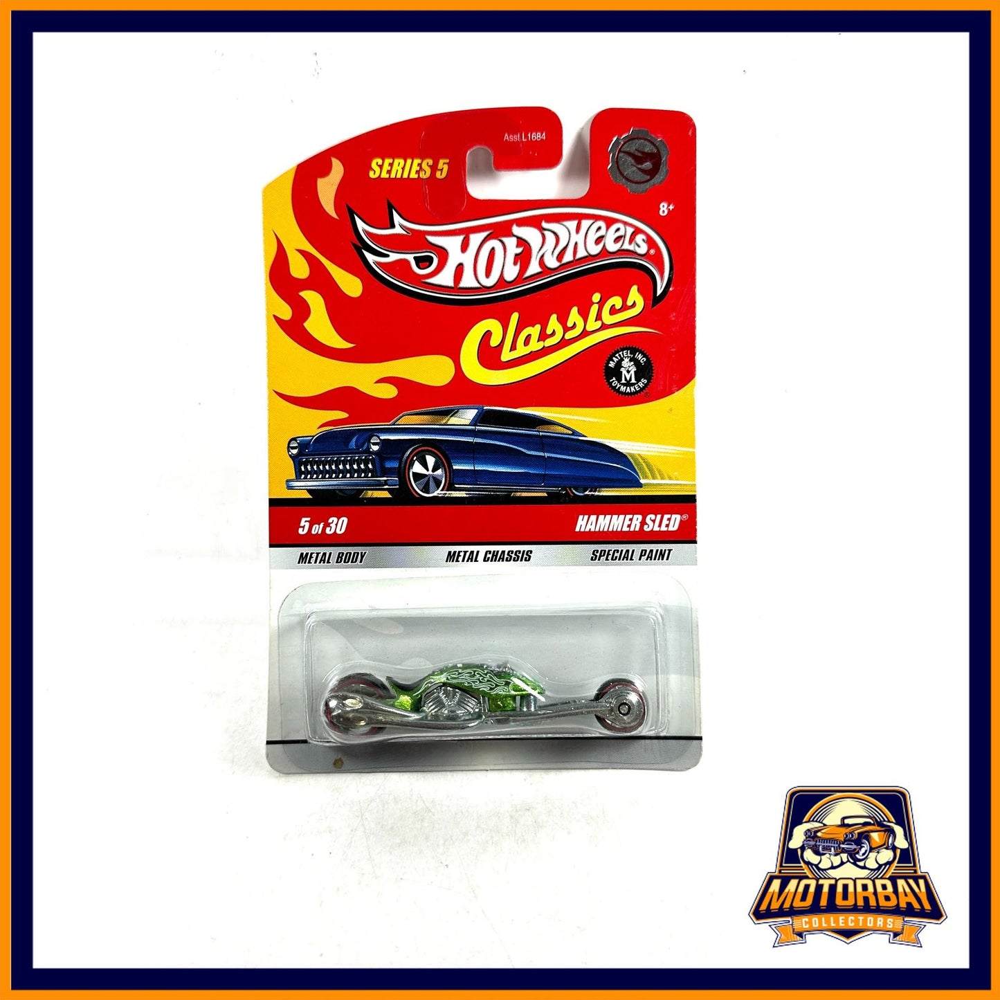 Hot Wheels 1/64 Hammer Sled
