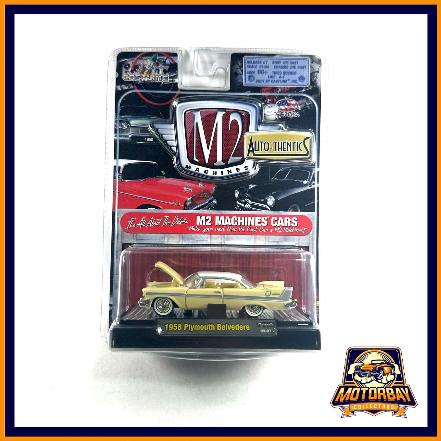 M2 1/64 1958 Plymouth Belvedere